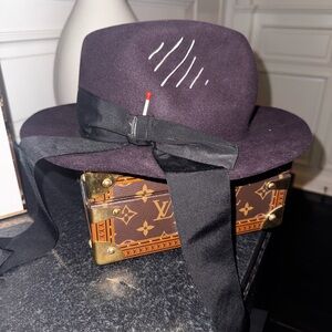 Nick Fouquet & Borsalino collab, THE PEARL Hat with Ribbon. SOLD OUT